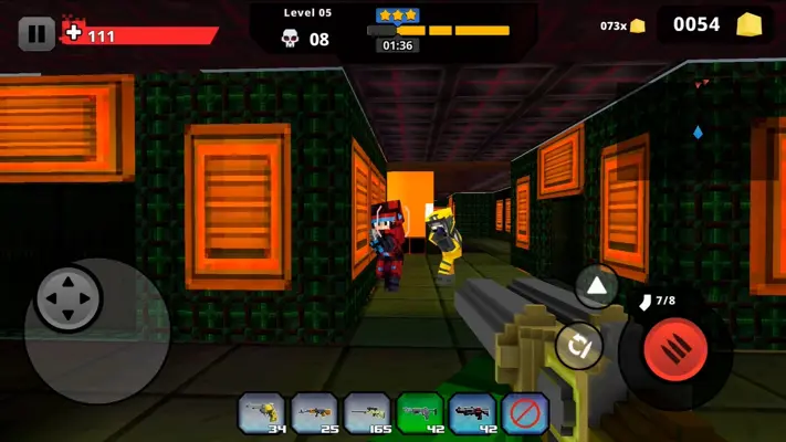 Rescue Robots Sniper Survival android App screenshot 0