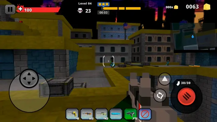 Rescue Robots Sniper Survival android App screenshot 1